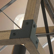 Load image into Gallery viewer, Farmhouze Light - OpenBox - Farmhouse Rectangle Wood Cage 5 Light Cross - iron Chandelier - Chandelier -