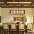 Load image into Gallery viewer, Farmhouze Light-OpenBox-Farmhouse Wood Rectangle Linear Chandelier-Chandelier--