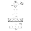 Load image into Gallery viewer, Farmhouze Light-OpenBox-Farmhouse Wood Rectangle Linear Chandelier-Chandelier--