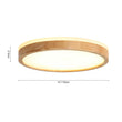 Load image into Gallery viewer, Farmhouze Light-OpenBox-Farmhouse Wooden Round LED Ceiling Light-Ceiling Light-15 in.-
