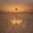 Load image into Gallery viewer, Farmhouze Light - OpenBox - Glam Farmhouse Crystal Flower Brass Basin Chandelier - Chandelier - 6 - Light -