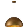 Load image into Gallery viewer, Farmhouze Light - OpenBox - Industrial 1 - Light Hammered Oversized Metal Dome Pendant - Chandelier - Dark Silver - 23in