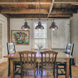 Load image into Gallery viewer, Farmhouze Light - OpenBox - Industrial Kitchen Linear Pot Lid Island Pendant Light - Chandelier - Antiqued Silver -