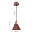 Load image into Gallery viewer, Farmhouze Light-OpenBox-Industrial Vintage Antique Copper Pendant Light-Pendant--