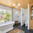 Load image into Gallery viewer, Farmhouze Light-OpenBox-Mid Century 3-Light Opal Glass Globe Ceiling Light--Brass-3-Light