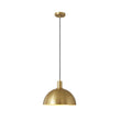 Load image into Gallery viewer, Farmhouze Light - OpenBox - Mid - Century Single Light Brass Dome Pendant - Pendant -