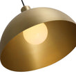 Load image into Gallery viewer, Farmhouze Light - OpenBox - Mid - Century Single Light Brass Dome Pendant - Pendant -