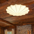 Load image into Gallery viewer, Farmhouze Light - OpenBox - Mid - century White Silk Flush Mount Light - Ceiling Light - L -