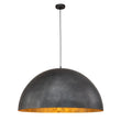 Load image into Gallery viewer, Farmhouze Light - OpenBox - Modern Farmhouse Oversized Dome Pendant - Chandelier - Black - 15 in. - M
