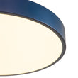 Load image into Gallery viewer, Farmhouze Light - OpenBox - Scandinavian Blue Round LED Semi Flush Mount Light - Ceiling Light - Blue -
