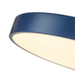 Load image into Gallery viewer, Farmhouze Light - OpenBox - Scandinavian Blue Round LED Semi Flush Mount Light - Ceiling Light - Blue -