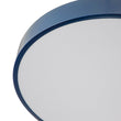 Load image into Gallery viewer, Farmhouze Light - OpenBox - Scandinavian Blue Round LED Semi Flush Mount Light - Ceiling Light - Blue -