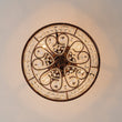 Load image into Gallery viewer, Farmhouze Light - OpenBox - Vintage Bronze Luxe Crystal Drum Lantern Ceiling Light - Ceiling Light - Copper -