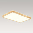 Load image into Gallery viewer, Farmhouze Light - Rustic Dimmable LED Wooden Large Rectangle Ceiling Light - Ceiling Light - 24.6 In -