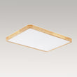 Load image into Gallery viewer, Farmhouze Light - Rustic Dimmable LED Wooden Large Rectangle Ceiling Light - Ceiling Light - 24.6 In -