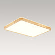 Load image into Gallery viewer, Farmhouze Light - Rustic Dimmable LED Wooden Large Rectangle Ceiling Light - Ceiling Light - 24.6 In -