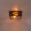 Load image into Gallery viewer, Farmhouze Light - Rustic Square Cage Flush Mount Ceiling Light Vintage - Ceiling Light - 2 - Light -