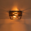 Load image into Gallery viewer, Farmhouze Light - Rustic Square Cage Flush Mount Ceiling Light Vintage - Ceiling Light - 2 - Light -
