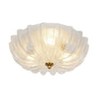 Load image into Gallery viewer, Farmhouze Light - Shabby Chic Flower Crackle Frosted Glass Ceiling Light - Ceiling Light - Clear Glass -