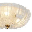 Load image into Gallery viewer, Farmhouze Light - Shabby Chic Flower Crackle Frosted Glass Ceiling Light - Ceiling Light - Clear Glass -