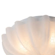 Load image into Gallery viewer, Farmhouze Light - Shabby Chic Flower Crackle Frosted Glass Ceiling Light - Ceiling Light - White -