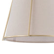 Load image into Gallery viewer, Farmhouze Light - Spanish Farmhouse 1 - Light Drum Beige Linen Lantern Pendant - Chandelier - 14.6 in -