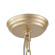 Load image into Gallery viewer, Farmhouze Light - Spanish Farmhouse 1 - Light Drum Beige Linen Lantern Pendant - Chandelier - 14.6 in -