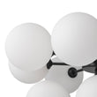 Load image into Gallery viewer, Farmhouze Light-Tiered Opal Glass Globe Cluster Grape Chandelier-Chandelier-Brass/5-Light-
