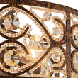 Load image into Gallery viewer, Farmhouze Light - Vintage Bronze Luxe Crystal Drum Lantern Ceiling Light - Ceiling Light - Copper -