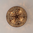 Load image into Gallery viewer, Farmhouze Light - Vintage Copper Luxe Crystal Drum Cage Flush Mount - Ceiling Light - Copper -