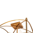 Load image into Gallery viewer, Farmhouze Light - Vintage Elegant 4 - Light Candle Style Square Cage Semi Flush - Ceiling Light - Brass -