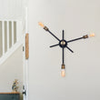Load image into Gallery viewer, Farmhouse 3-Light Black Wall Sconce