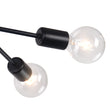 Load image into Gallery viewer, 8-Light Semi Flush Sputnik Light