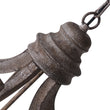Load image into Gallery viewer, Farmhouse Cottage Vintage Wood 4 Light Chandelier