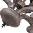 Load image into Gallery viewer, Farmhouse Cottage Vintage Wood 4 Light Chandelier