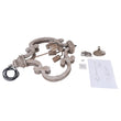 Load image into Gallery viewer, Farmhouse Cottage Vintage Wood 4 Light Chandelier