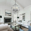 Load image into Gallery viewer, Farmhouse Rustic 4-Light Lantern Pendant Lighting