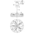 Load image into Gallery viewer, Industrial Vintage Semi Flush Mount Ceiling Light