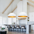 Load image into Gallery viewer, Modern Farmhouse Oversized Dome Pendant
