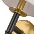 Load image into Gallery viewer, Farmhouze Light-1-Arm Aged Brass Linen Cone Shade Wall Sconce-Wall Sconce-1-Light-