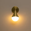Load image into Gallery viewer, Farmhouze Light-1-Light Antique Brass Opal Glass Globe Wall Sconce-Wall Sconce-1-Light-Brass