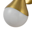 Load image into Gallery viewer, Farmhouze Light-1-Light Antique Brass Opal Glass Globe Wall Sconce-Wall Sconce-1-Light-Brass