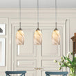 Load image into Gallery viewer, Farmhouze Light-1-Light Mini Glass-bonded Mica Pendant Light-Pendant-1-Light-Gray