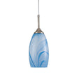 Load image into Gallery viewer, Farmhouze Light-1-Light Mini Glass-bonded Mica Pendant Light-Pendant-1-Light-Gray
