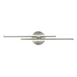 Load image into Gallery viewer, Farmhouze Light-2-Light Minimalist Tube LED Vanity Light-Wall Sconce-23 in-Nickel