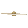 Load image into Gallery viewer, Farmhouze Light-2-Light Minimalist Tube LED Vanity Light-Wall Sconce-30 in-Brass