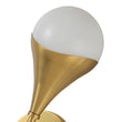 Load image into Gallery viewer, Farmhouze Light-2-Light Up Down Opal Glass Globe Wall Sconce-Wall Sconce-2-Light-Brass