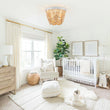 Load image into Gallery viewer, Farmhouze Light-3-Light Round Draped Wood Bead Ceiling Light-Ceiling Light-3-Light-