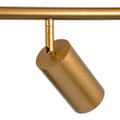 Load image into Gallery viewer, Farmhouze Light-5-Light Adjustable Kitchen Island Track Lighting-Chandelier-Gold-