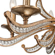 Load image into Gallery viewer, Farmhouze Light-6-Light Crystal Bead Vintage Metal Empire Candle Chandelier-Chandelier-6-Light-